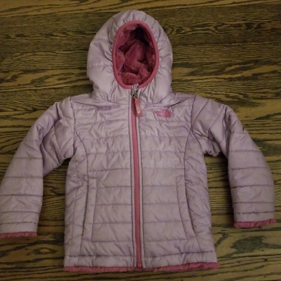 Girls Reversible Mossbud Swirl Coat 3t 